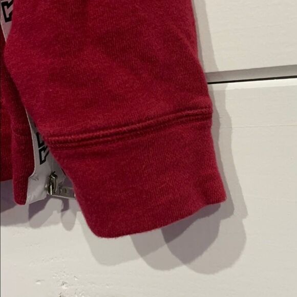 Victoria’s Secret PINK IU Indiana Hoosier Sweatshirt XS Red White - Picture 6 of 13